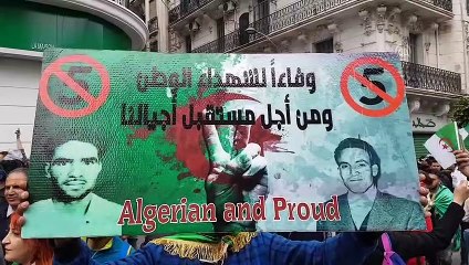 Cezayir'de Buteflika'nın 5. dönem adaylığına karşı gösteriler düzenlendi (1)