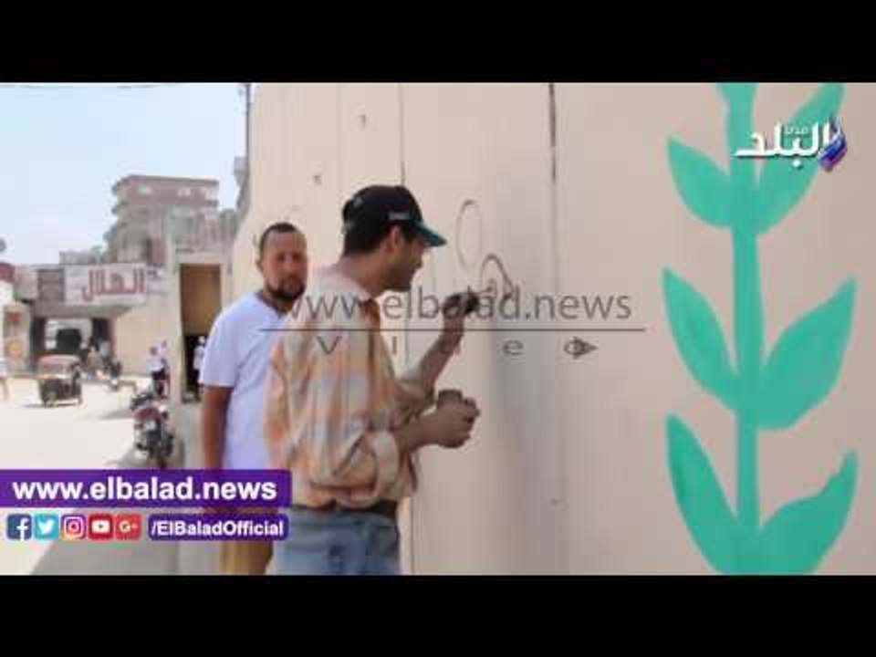 صدى البلد | محافظ القليوبية وطلاب جامعة بنها يشاركان في حملة حلوة يابلدى