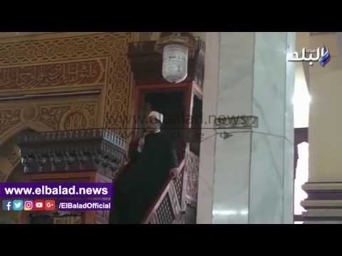 صدى البلد | «شاهين» يلتزم بالخطبة المكتوبة ويدعو للجيش والشرطة