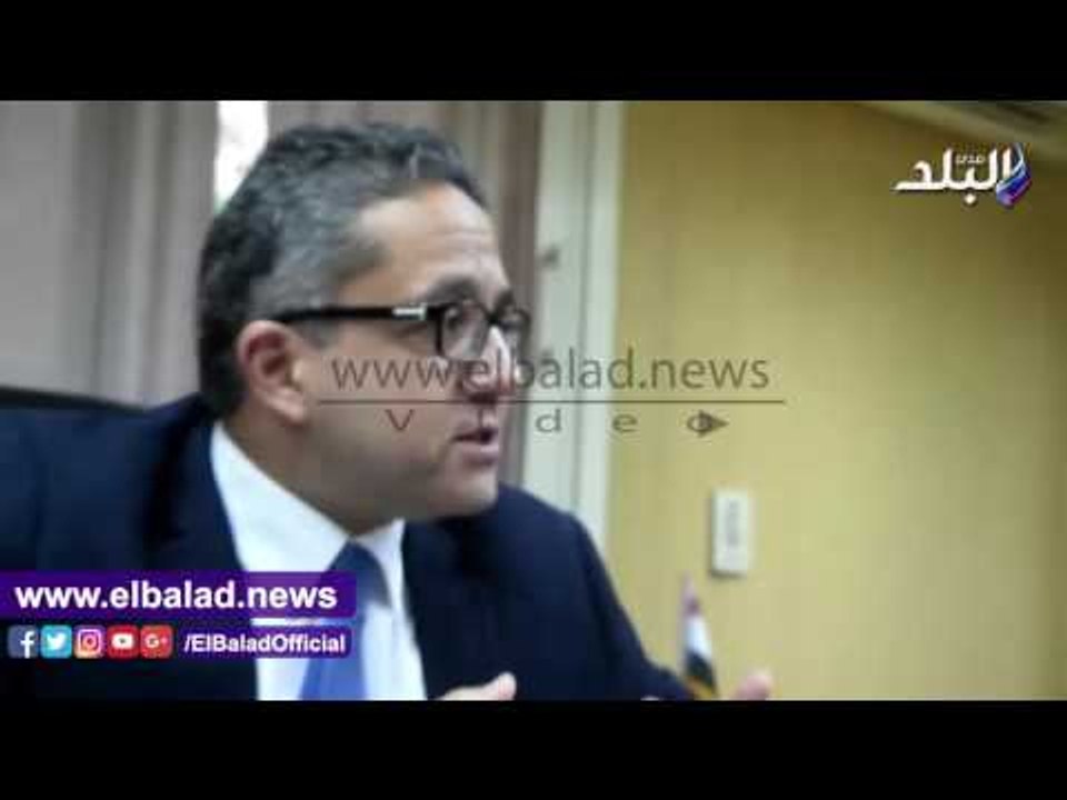 صدى البلد | .وزير الأثار في حواره لصدي البلد:لا أثق في كلام ريفز عن مقبرة نفرتيتي..