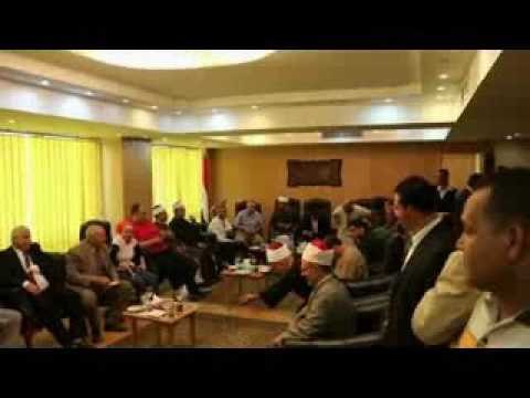 صدى البلد | محافظ الفيوم يستقبل المهنئين بعيد الفطر المبارك