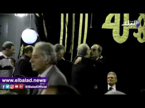 صدى البلد | سمير زاهر يقدم العزاء فى وفاة طارق سليم