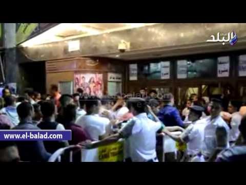 صدى البلد | زحام فى شوارع وسط البلد فى اول ايام العيد .. وتواجد امنى مكثف