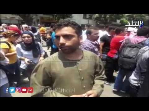 صدى البلد | حملة الماجستير والدكتوراه يقتحمون بوابة مجلس الوزراء