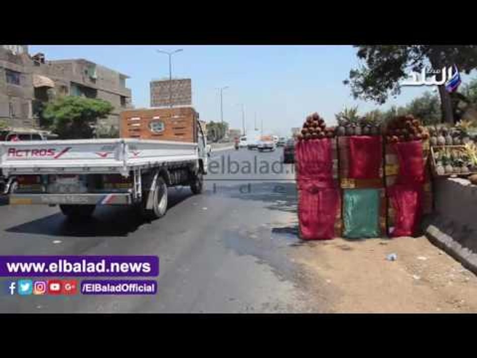 صدى البلد |ترصد كوارث طريق مصر الاسكندرية الزراعي ..وأعمدة الكهرباء تعرض المواطنين للخطر