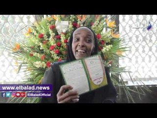 صدى البلد | السيدات يستقبلن وفد «العربى الناصري» بالزغاريد أمام ضريح عبد الناصر