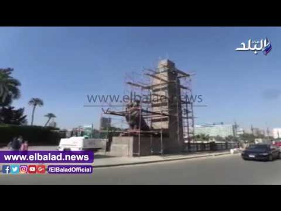 صدى البلد | أعمال ترميم "أسدي" كوبرى قصر النيل