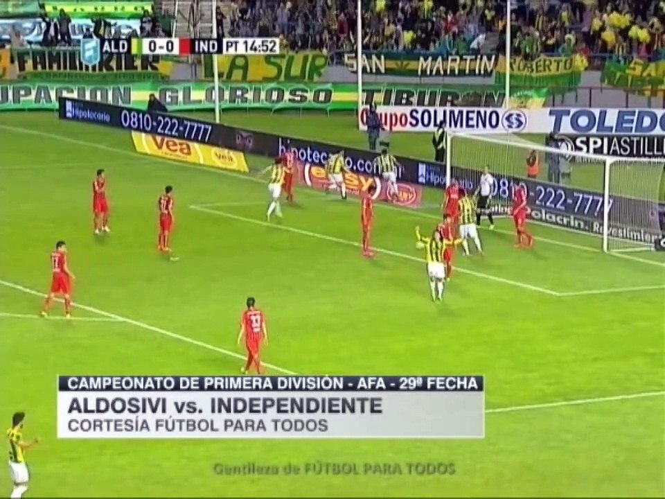 Torneo Argentino 2015 | Fecha 29 | Aldosivi 0-0 Independiente | Resumen SportsCenter