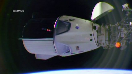 La cápsula Dragon de SpaceX ameriza en el océano Atlántico