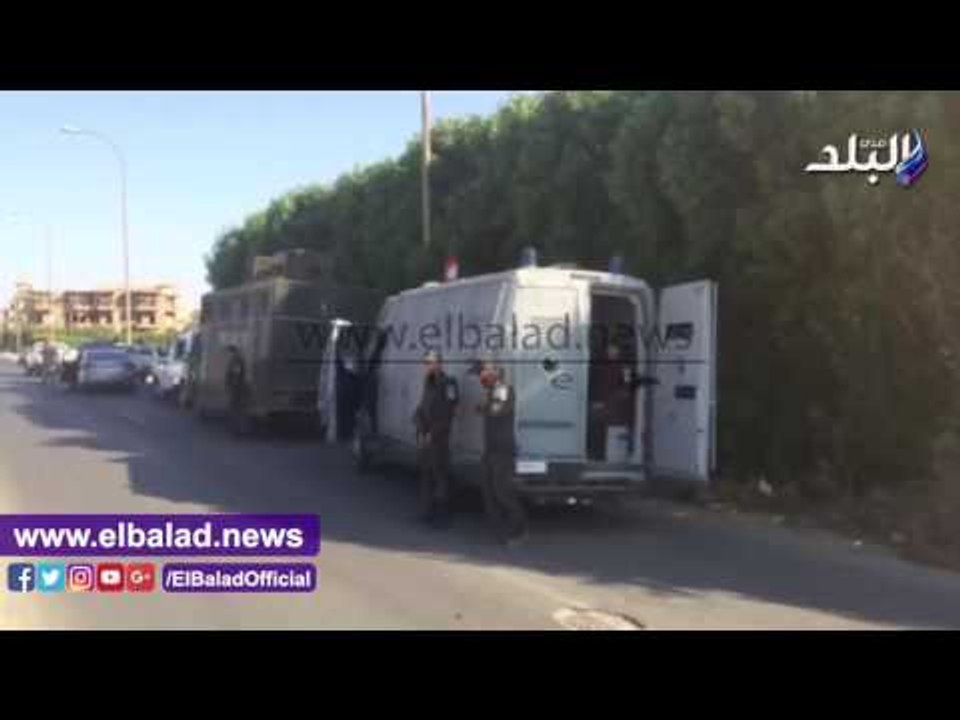 صدى البلد | تكثيفات امنية  بجانب منزل المفتى السابق على جمعة بعد محاولة اغتيالة اليوم