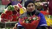 الرجال الروس يقبلون على شراء الأزهار في يوم المرأة العالمي