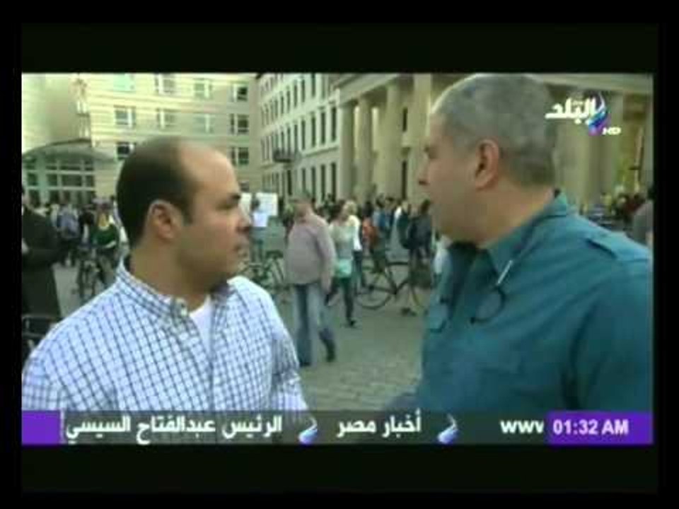 دكتور أحمد الفائز بمسابقة برنامج "مع شوبير" فى جولة مع كابتن شوبير في برلين