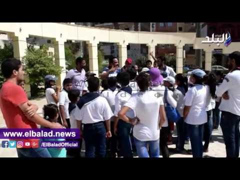 صدى البلد | كشافة ماري جرجس الصغار يزورون متحف رشيد