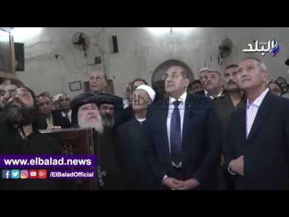 صدى البلد | محافظ سوهاج ومدير الأمن يتفقدان مقر "الدير الأبيض"