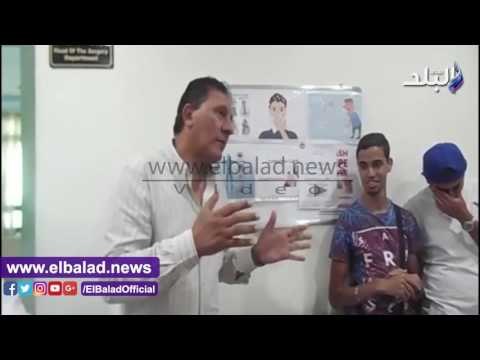 صدى البلد | وفد من الجالية المصريه بقرنسا يزور معهد الكبد بشربين ويتبرع