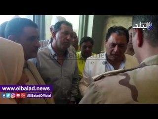 صدى البلد | وزير الصحة يحول مستشفى أرمنت إلى تعليمى