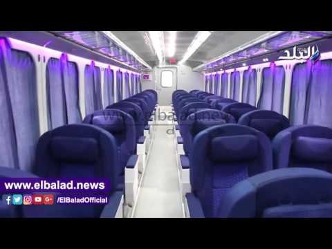 صدى البلد | العربية للتصنيع تدشن آخر قطار مكيف للخط الأول للمترو