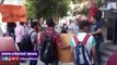 صدى البلد | طلاب معاهد التمريض يتظاهرون أمام التعليم العالي لليوم الثاني