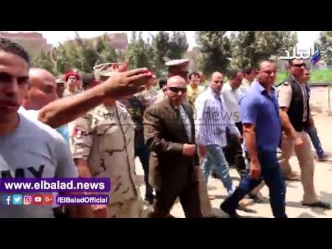 صدى البلد | قائد المنطقة المركزية يتفقد فعاليات «حلوة يا بلدي» بشبين الكوم