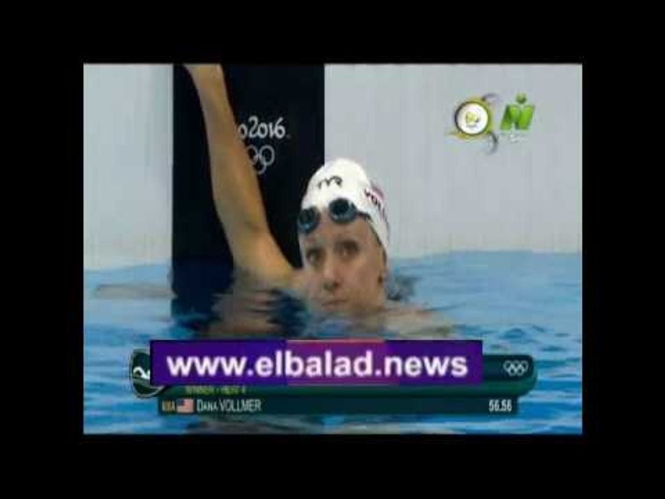 صدى البلد | مصر ريو دي جانيرو 2016 .. تأهل فريدة عثمان لنهائيات السباحة .. فيديو