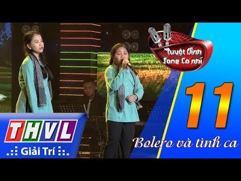 THVL | Tuyệt đỉnh song ca nhí - Tập 11[6]: Mashup Bà mẹ quê, Em bé quê - Hoàng Yến, Lam Khuê