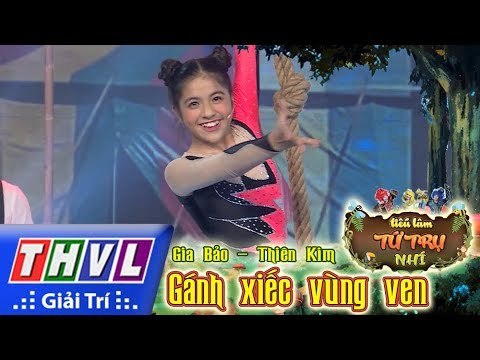 THVL | Tiếu lâm tứ trụ nhí – Tập 13[4]: Gánh xiếc vùng ven - Gia Bảo, Thiên Kim