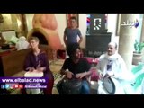 صدى البلد | منافسة مصرية امريكية على انغام الطبول بمهرجان الحضرة
