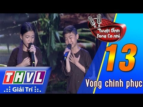 THVL | Tuyệt đỉnh song ca nhí - Tập 13[4]: Đức Vĩnh, Quỳnh Anh hát Chị Tôi gây xúc động