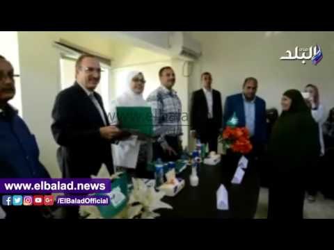 صدى البلد | توزيع أجهزة منزلية على 42 فتاة يتيمة وأسرة فقيرة ببني سويف