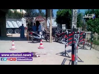 صدى البلد | دماء ضحايا الهجوم الارهابي على كمين "العجيزي" بالمنوفية