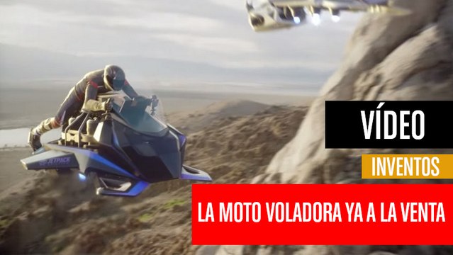 Si tienes 380.000 dólares, ya puedes comprar esta moto voladora