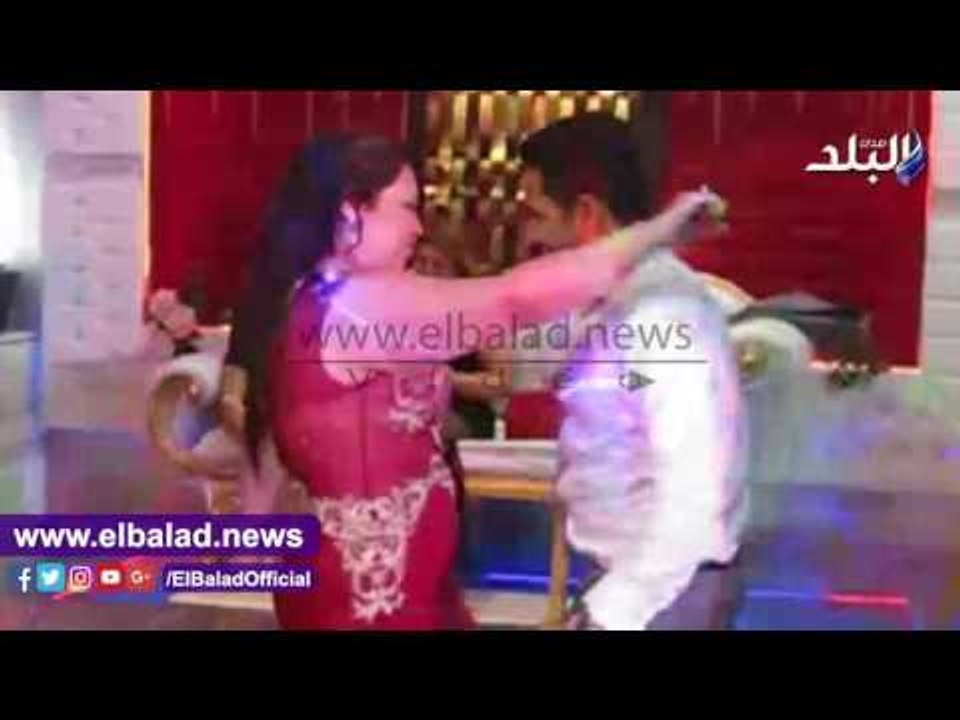 صدى البلد | "أفراح البلد" يشارك حفل خطوبة عماد ومارينا ببني سويف