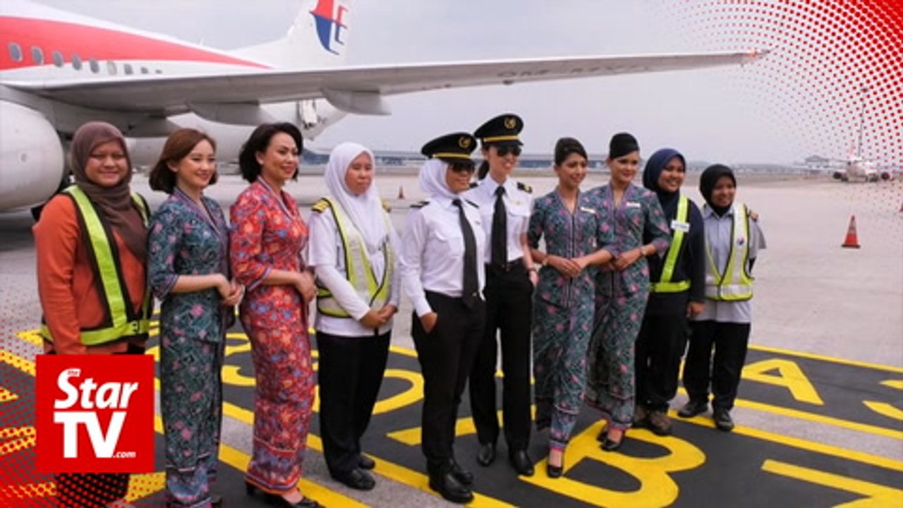 A special flight to honour women in Malaysia Airlines