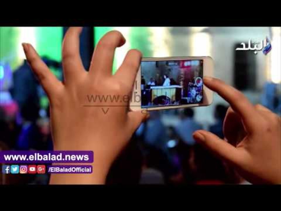 صدى البلد | ماريمبا نسمة عبد العزيز تلهب حماس الجمهور في ختام مهرجان القلعة للموسيقي