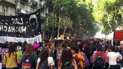 Arjantin'de 8 Mart Dünya Kadınlar Günü yürüyüşü