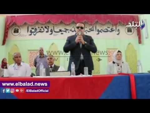 صدى البلد | محافظ الفيوم يسلم تأشيرات حجاج الجمعيات الأهلية