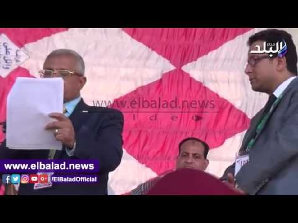 صدى البلد | تفاصيل "اسبوع فتيات الجامعات" ‎بالمنيا و"الشيحي"  يشيد بجهود رعاية الطلاب الموهوبين