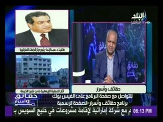 سعد الزنط عن حادث تفجير مبنى الأمن الوطني " هناك تقصير أمني "