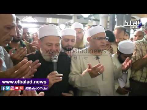 صدى البلد | الأزهرى ونعينع والجمل يؤدون صلاة الجنازة على الراحل عبدالحكيم عبداللطيف