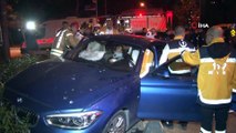 Bakırköy’de kırmızı ışıkta geçen sürücü seyir halindeki araca çarptı: 2 yaralı