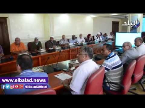 صدى البلد | قبل سفره إلى الاراضي المقدسة بساعات محافظ مطروح يتابع استعدادات عيد الاضحى