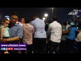 صدى البلد |  لحظة القبض علي متحرش بكورنيش النيل