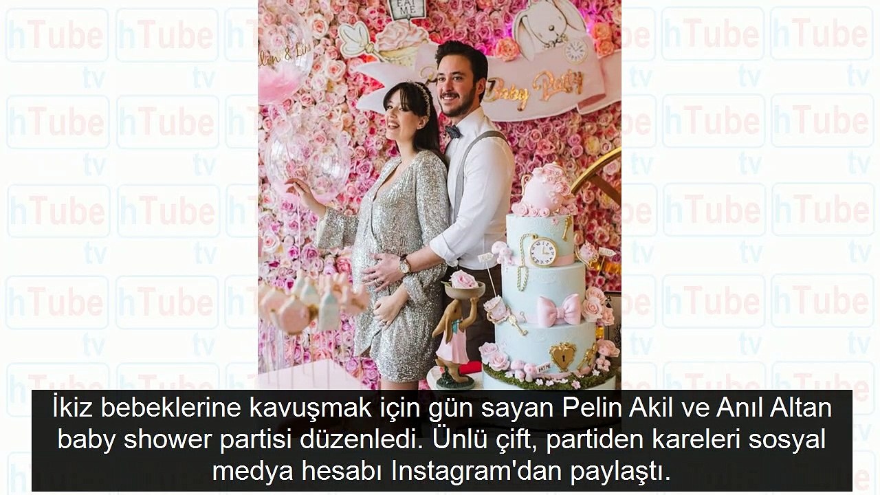 Ünlü çiften 'Baby shower' partisi