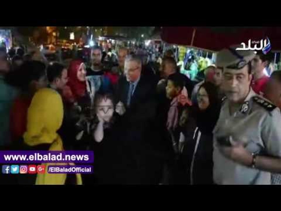 صدى البلد | جوله على كورنيش النيل لمحافظ المنيا