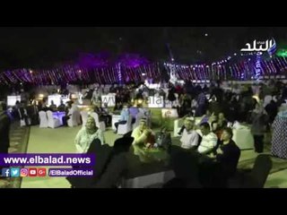 صدى البلد | عروض فنية واستعراضية بحفل زفاف العرائس اليتيمات بالجيزة