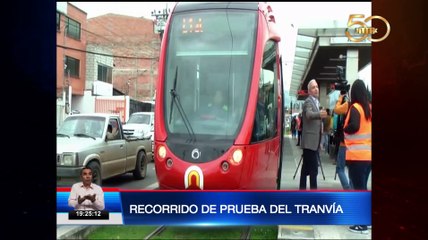 Recorrido de Prueba del tranvía en Cuenca