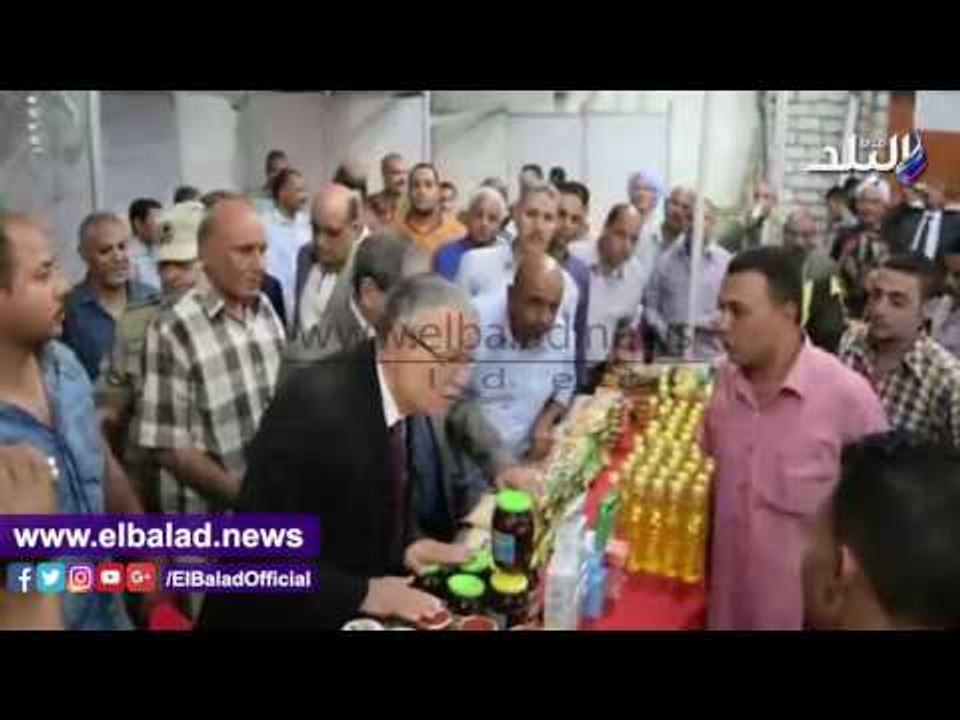 صدى البلد | إفتتاح معرض أهلا لبيع مستلزمات العام الدراسي بالمنيا