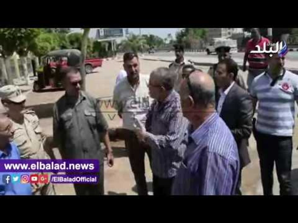 صدى البلد | محافظ المنيا يتفقد الخدمات ويستمع لمطالب أهالى مطاي .