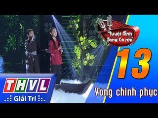 THVL | Tuyệt đỉnh song ca nhí - Tập 13[1]: Minh Thiện, Bích Tuyền ngọt ngào hát "Chiếc Xuồng"