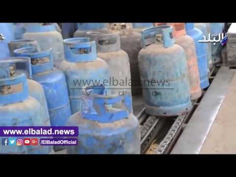 صدى البلد | الرقابة الادارية تتفقد محطة تعبئة الغاز بالخارجة